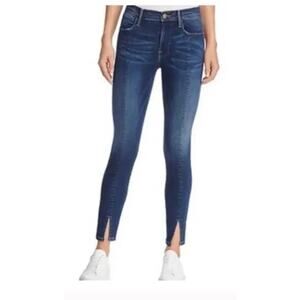 Frame Jeans Womens Size 27 Le High Skinny Jeans De Jeanne Ankle Punk Goth Rock